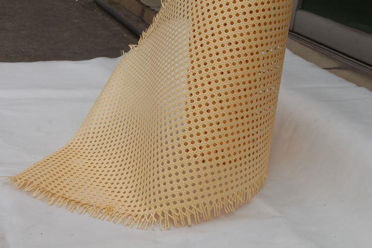 塑料眼笪黄胶塑胶六眼藤八角猫眼席家具藤编材料pe藤网孔diy