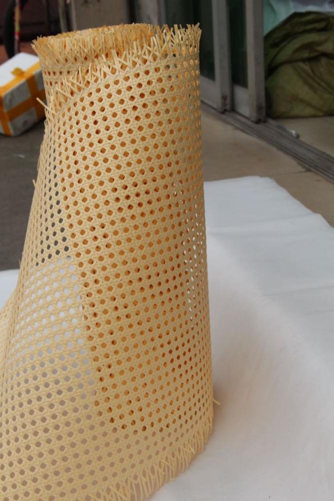 塑料眼笪黄胶塑胶六眼藤八角猫眼席家具藤编材料pe藤网孔diy