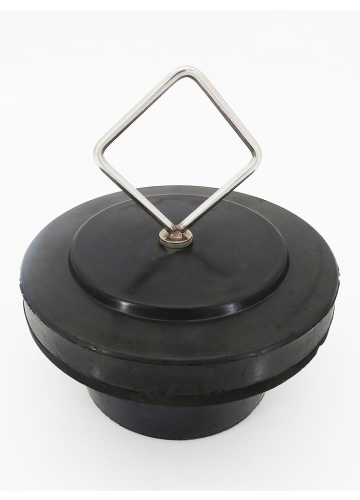 315实心橡胶塞地沟下水堵头漏粪排粪猪场水泡粪排污阀橡胶塞子