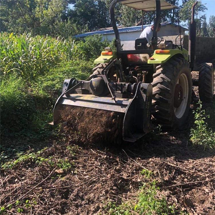 後橋式樹根粉碎機 樹樁粉碎機 拖拉機帶樹墩打碎機