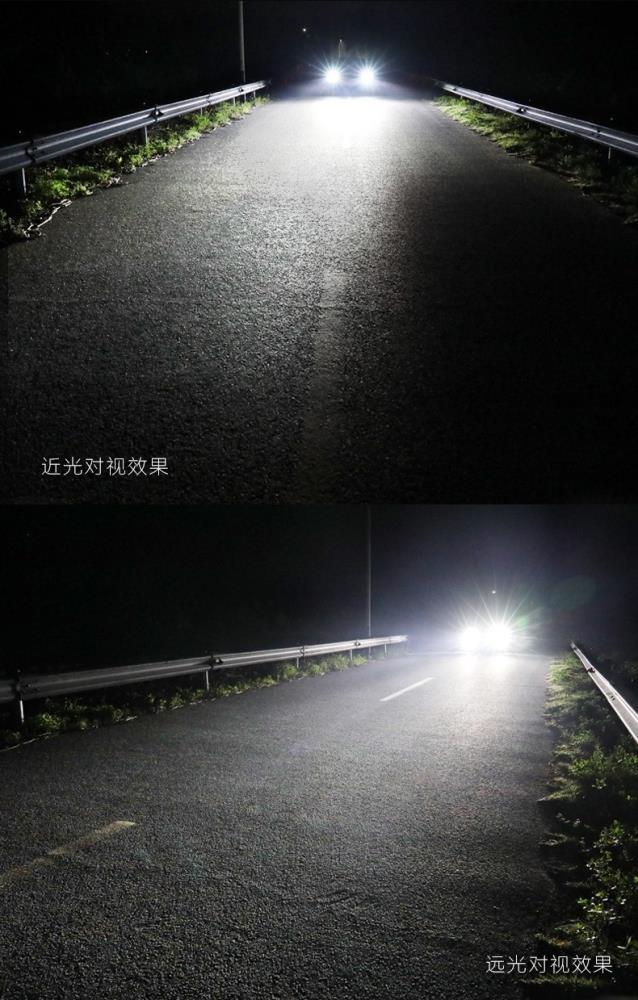 汽车led前大灯前照灯蓝鹦max3高亮聚光灯58w大功率