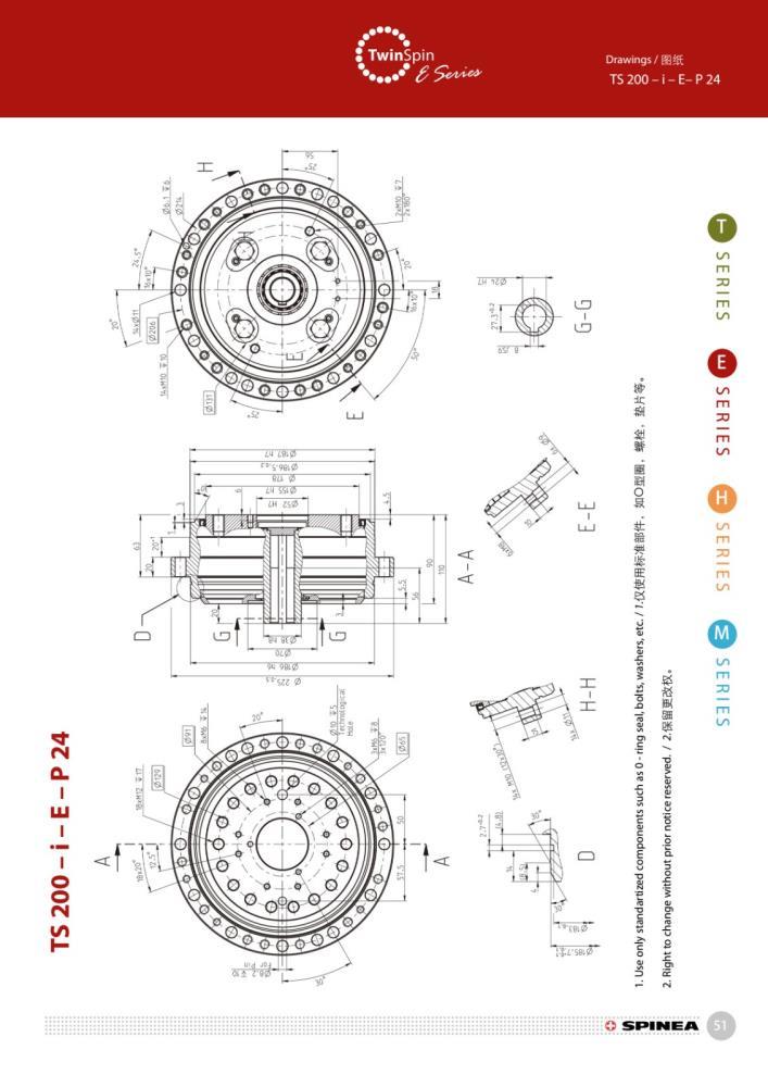 富宝RSPINEA机器人关节机械手轴承RV齿轮减速机