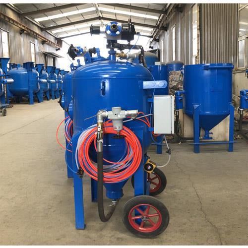 无尘高压水喷砂设备 除锈除漆高压手动喷砂机本机为环保无尘水喷砂机