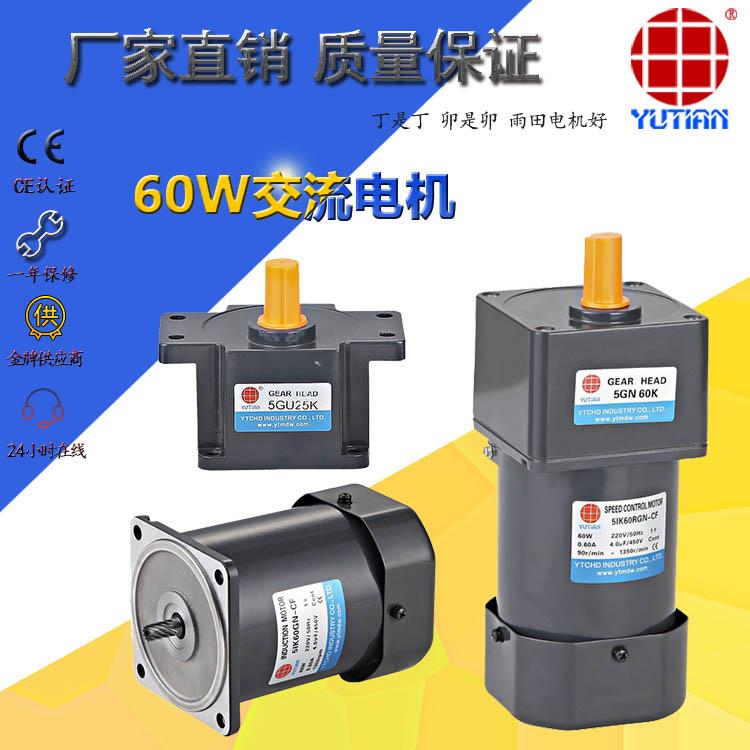 60W污水處理設(shè)備電機 60瓦交流電機