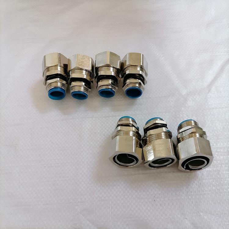 电工电气行业穿线用金属软管配套六方铜接头