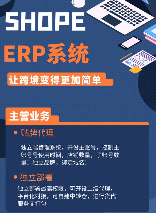 亚马逊ERP系统代理招商开发定制