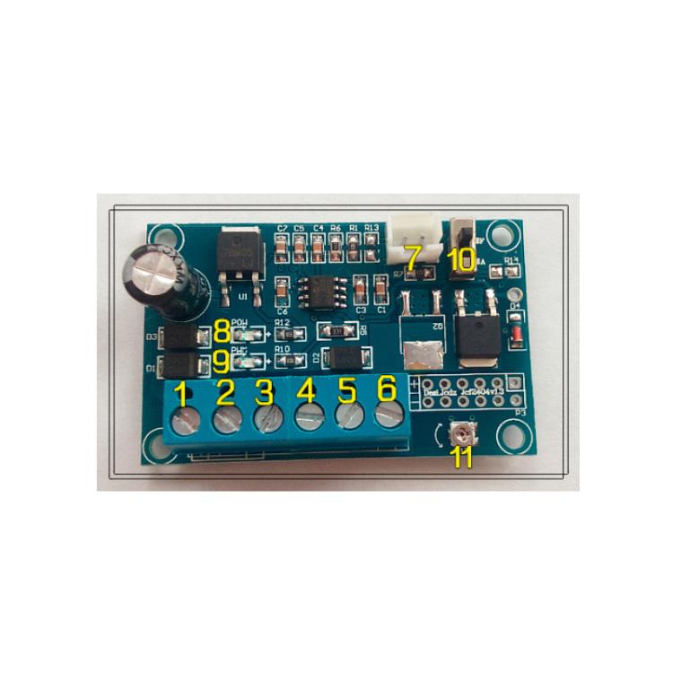 JCF-2404 直流風(fēng)扇PWM調(diào)制溫控調(diào)速器