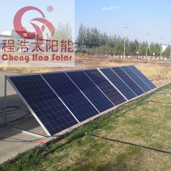 西北甘肅蘭州3kw學(xué)校太陽能光伏發(fā)電機組