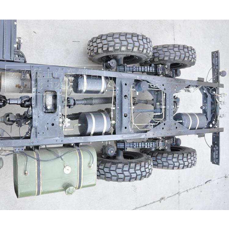 六驱平头2082越野卡车底盘 6*6越野车底盘改装