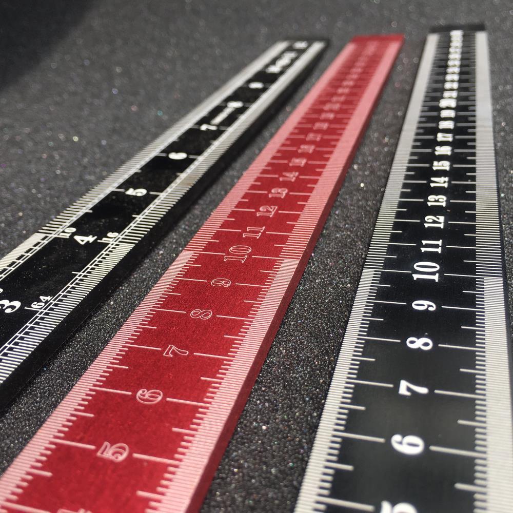 广州定制不锈钢直尺刻度尺1米到5米 铝尺五金测量钢尺厂