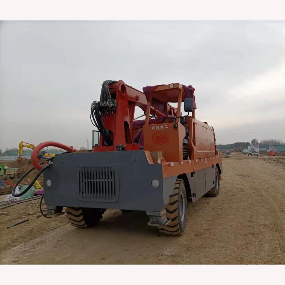 濕噴臺車廠家 建特重工3016機械臂適用基坑支護 隧道支護