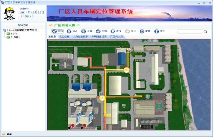 RFID射頻識別 廠區工廠考勤定位智能管理系統
