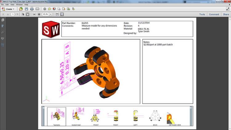 SOLIDWORKS MBD代理 三维标注软件经销商 硕迪制