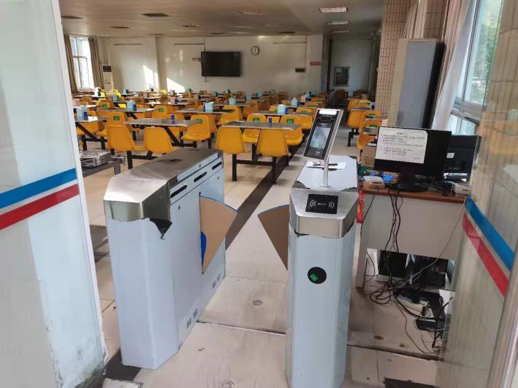 北京食堂刷卡閘機系統學校飯堂人臉識別消費機