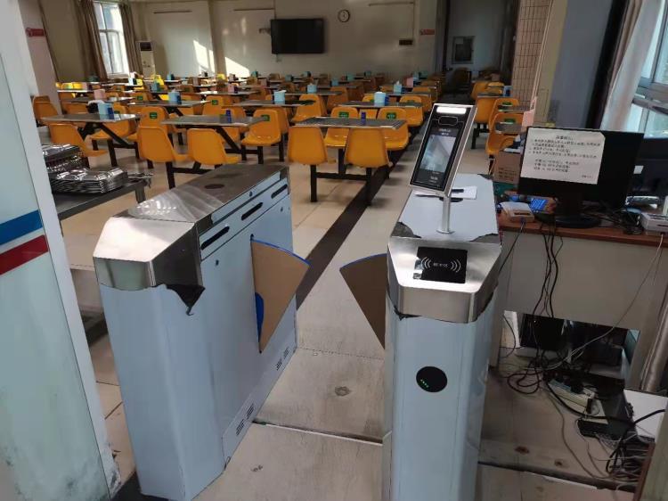 北京食堂刷卡閘機系統學校飯堂人臉識別消費機