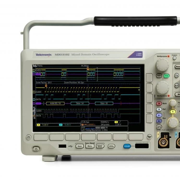 美國泰克Tektronix混合域示波器MDO3000系列