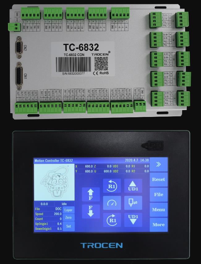 震动刀切割控制系统TC-6832