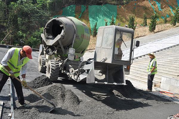 彩色透水混凝土材料透水路面保护剂罩面剂厂家