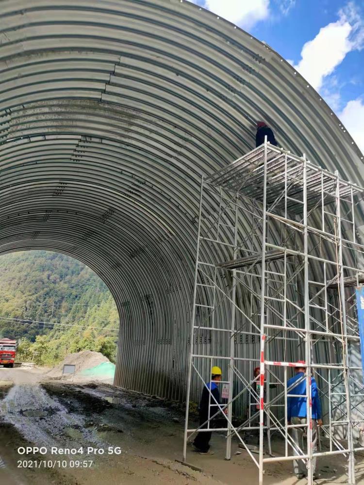 钢制金属波纹管涵 公路隧道桥梁波纹管涵洞