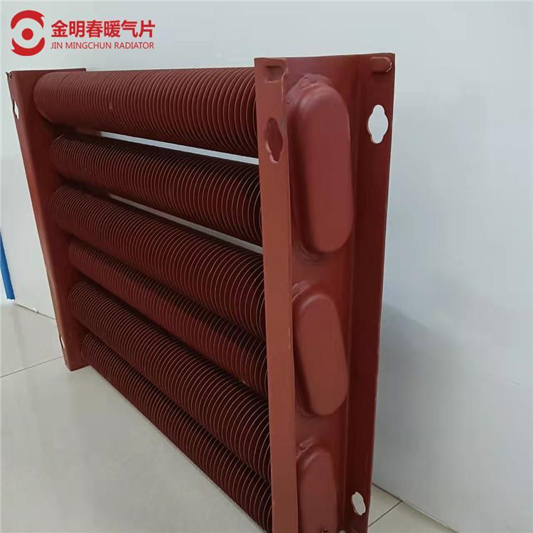 金明春工業(yè)翅片管散熱器蒸汽烘干暖氣片