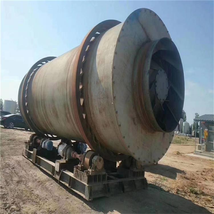 出售二手河沙烘干機滾筒烘干機