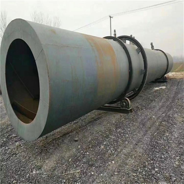 出售二手河沙烘干機滾筒烘干機