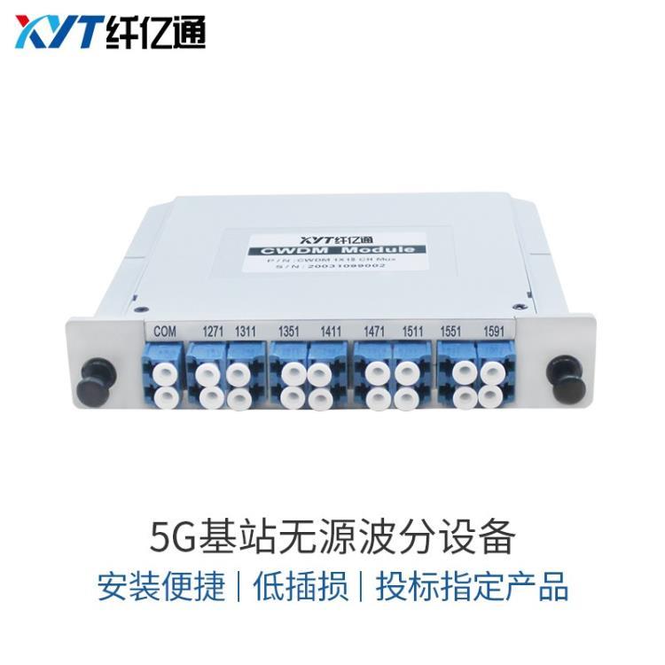 5G投标专用 16通道插片式波分复用器CWDM 波长可选