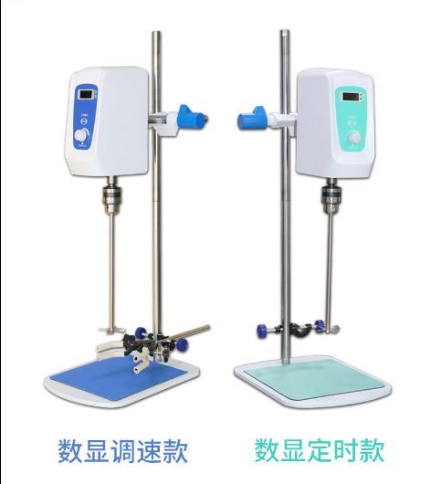 齐威电动搅拌机实验增力JB100-H数显恒速搅拌器臂式强力搅