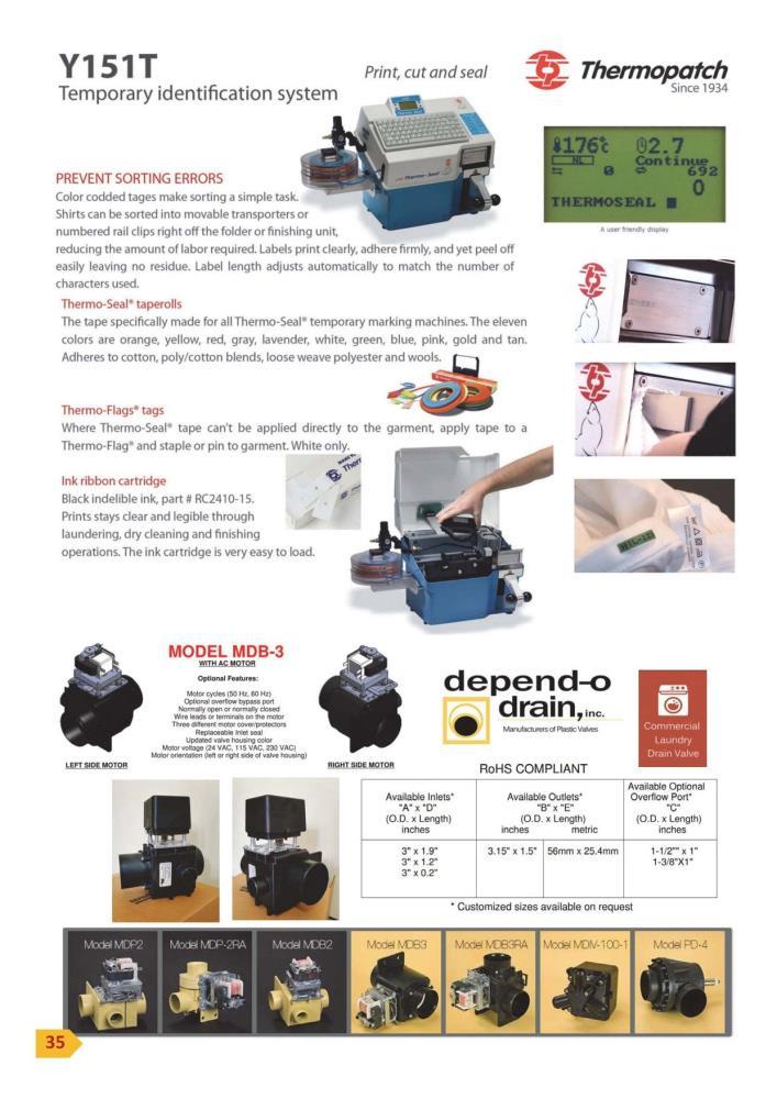 美国thermopatch打码机标签打印机Y151T