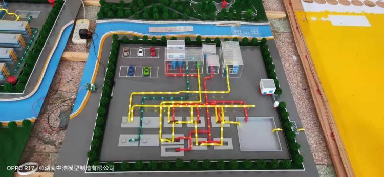 污水处理模型 污水处理站工艺模型