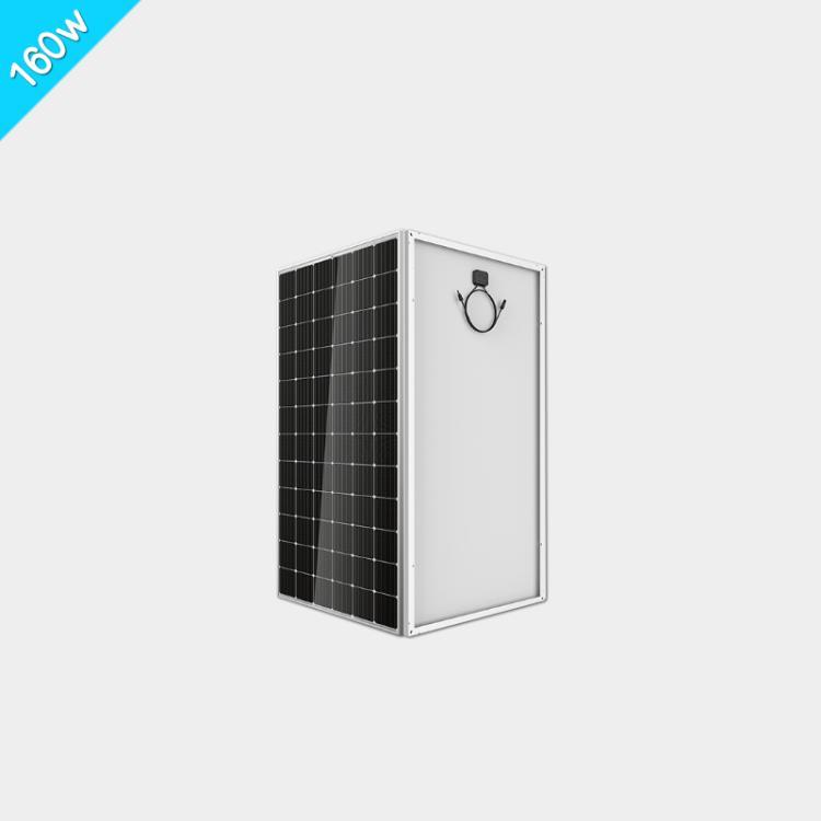 160W單晶太陽能室外屋頂發電系統