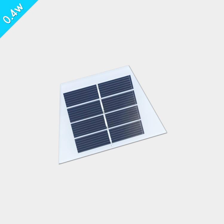 0.4W多晶梯形太陽能電池板