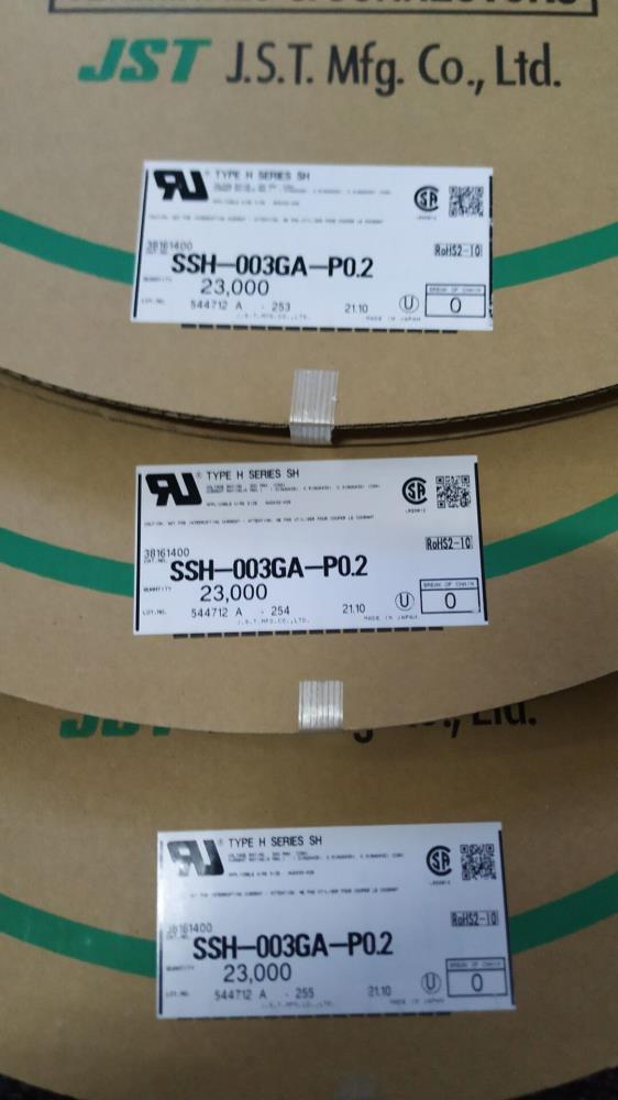 SSH-003GA-P0.2日本JST连接器端子