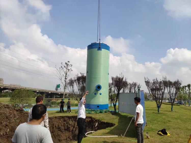 山东威海雨水泵站预制一体化污水泵站厂家