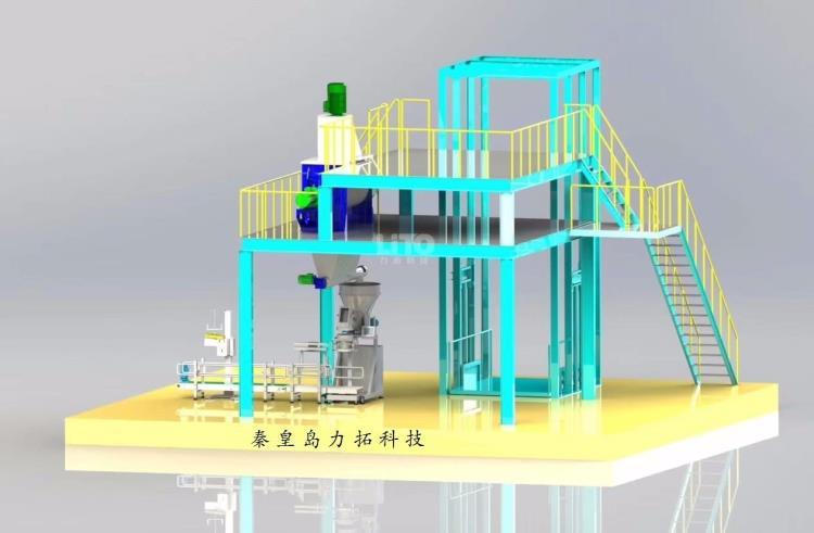 厂房高度6米在云南做粉体水溶肥生产需要这样的设备