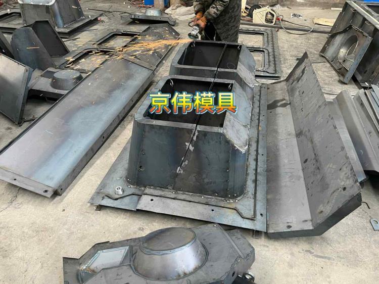 泉州混凝土擋土墻模具魚巢式生態(tài)框護坡模具京偉