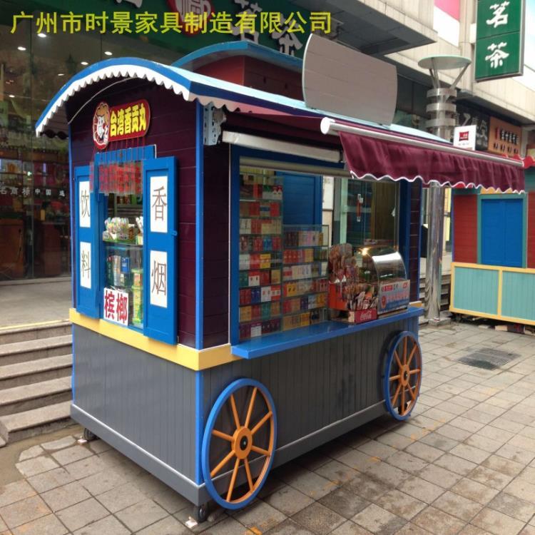 景區(qū)火車造型售賣亭 主題公園餐飲售貨車