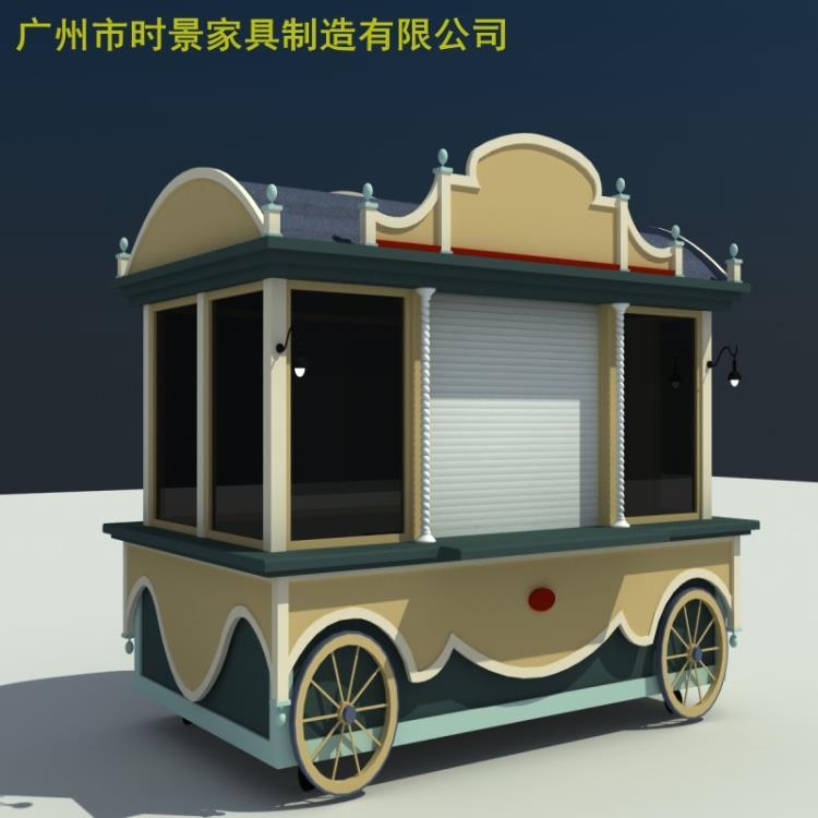 臺州廣場零售花車 紹興主題樂園售賣亭