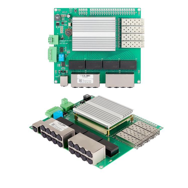 RES5820G三层全千兆嵌入式4光16电网管型工业以太网交