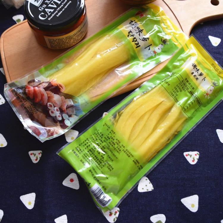 個性定制讓生活更多彩湖南開福下飯菜壽司蘿卜條包裝袋廠家銷售