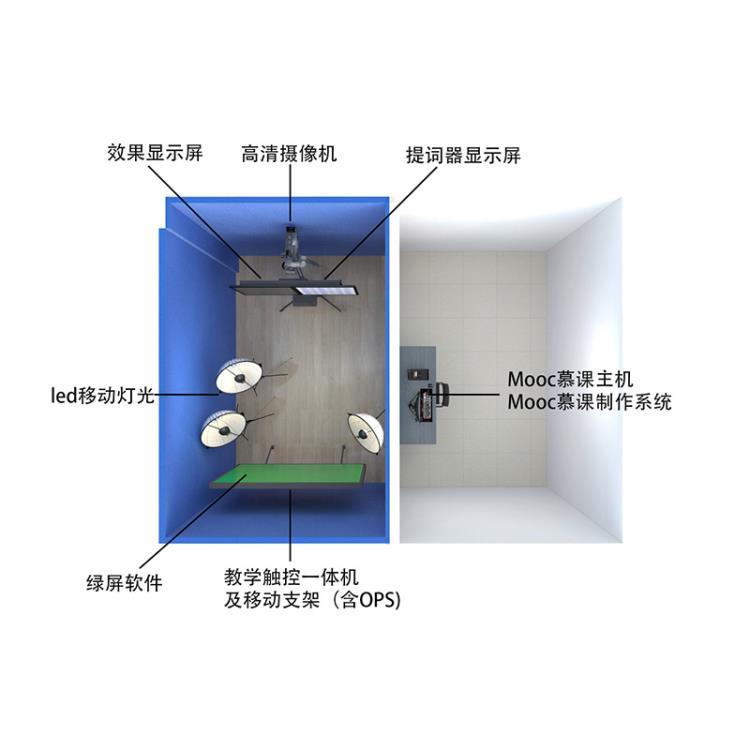 便携式自助教师课件录播系统设备微课慕课制作系统教室直播一体机