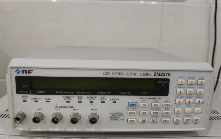 维修 回收ZM2375 NF数字电桥测试仪 频率5.5MHz