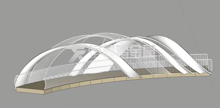 304不锈钢艺术栈道 异形金属栈道定制厂家