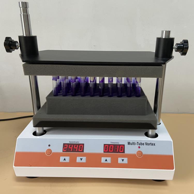 多管漩涡混合器多试管旋涡震荡仪混匀器实验室多管混匀仪DXW-