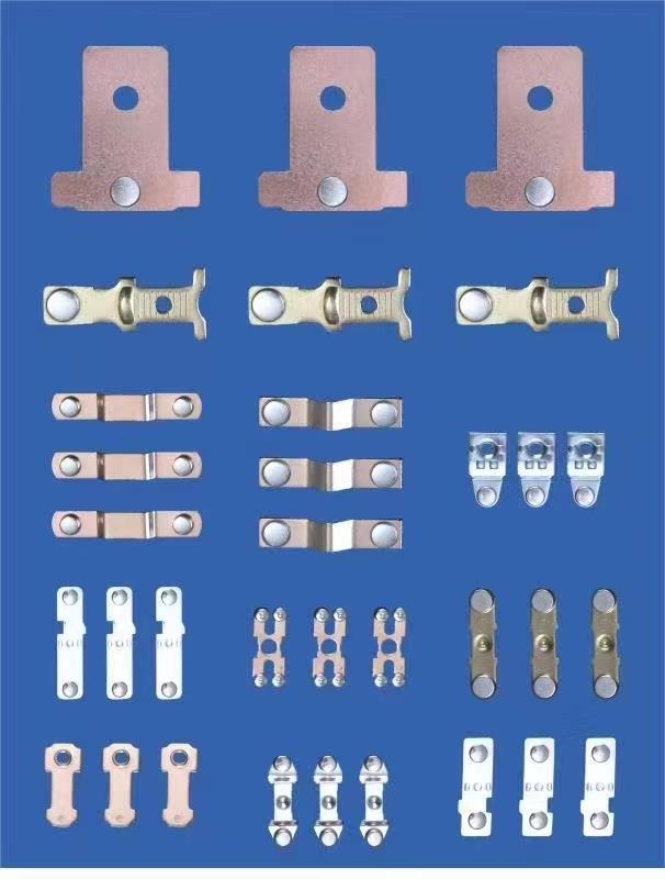 供应T90线路板焊接银触点厂家生产500F继电器复合触点