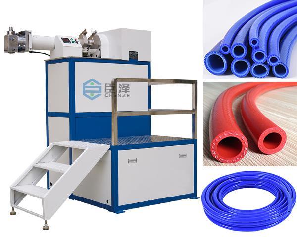 硅胶暖风管挤出生产设备
