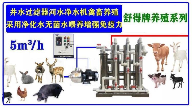 供应原水处理设备养殖业机械饮水设备适用人工养鸡场机械化养鸡场