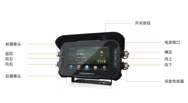 农机智能终端 农机测亩仪 RTK定位农机设备E550A