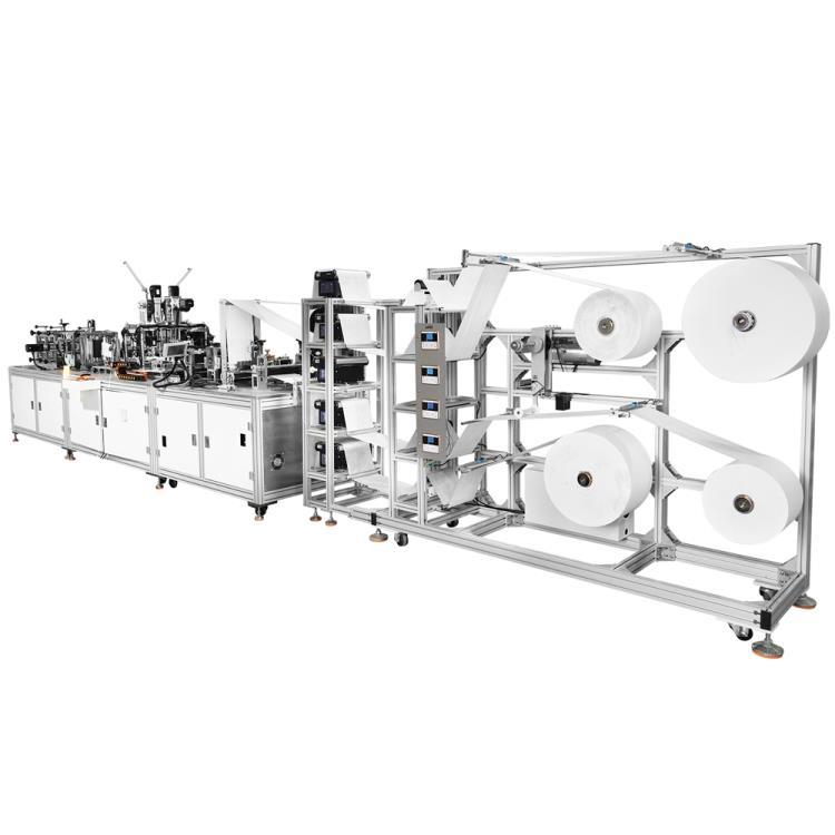 KN95折叠口罩机 全自动高速口罩机 KN95定位口罩机