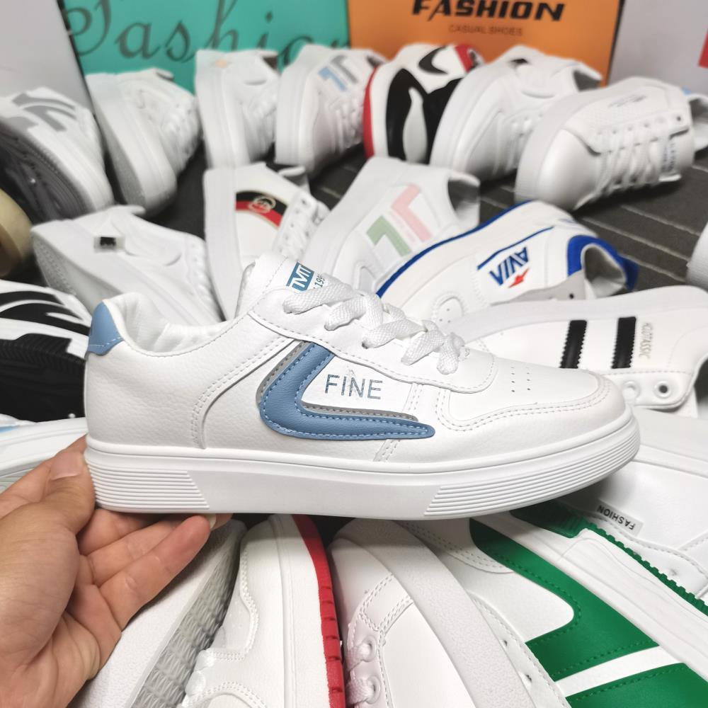 外貿鞋業仙降一條街尾貨女鞋貨源品牌庫存學生平底板鞋 回收